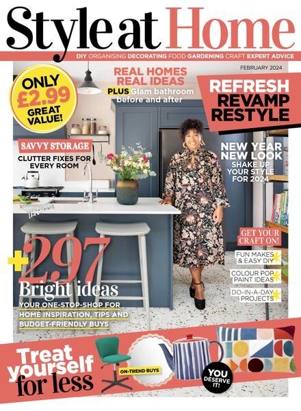 Style at Home UK – February 2024 Cover