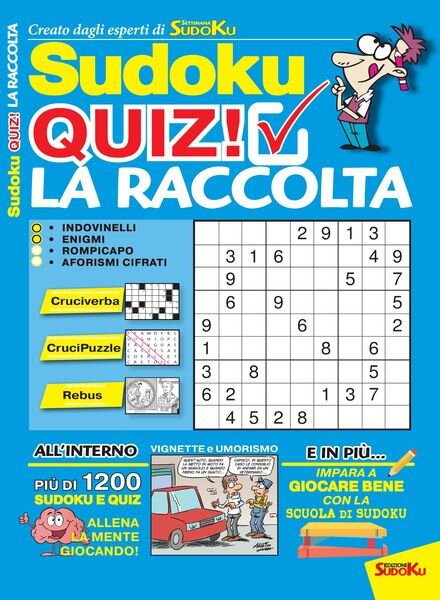 Sudoku Quiz – 5 Gennaio 2024 Cover
