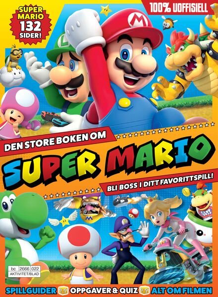 Super Mario Norge – Januar 2024 Cover