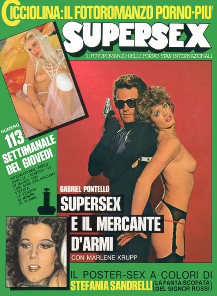 Supersex – Numero 113 29 Marzo 1984 Cover