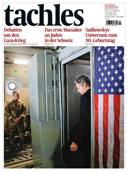 Tachles – 12 Januar 2024 Cover