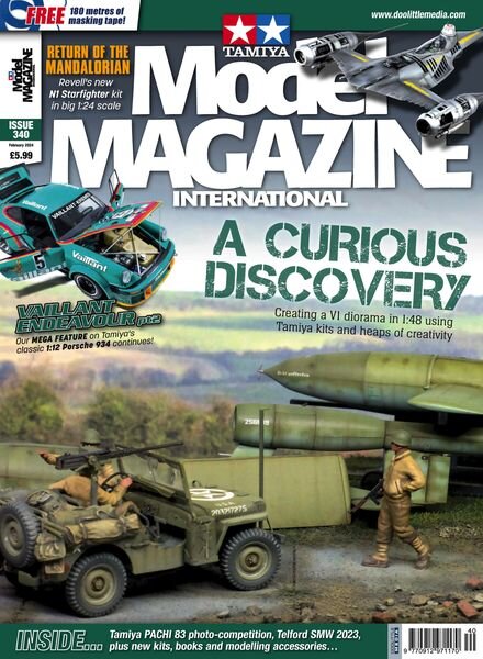 Tamiya Model Magazine – Issue 340 – February 2024 Cover
