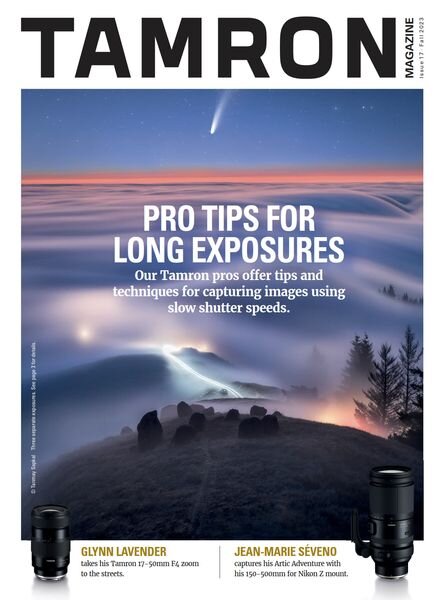 Tamron Magazine – Issue 17 Fall 2023 Cover