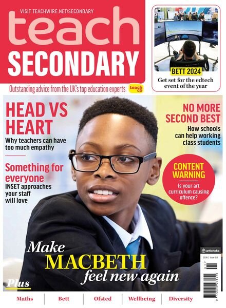 Teach Secondary – January-February 2024 Cover