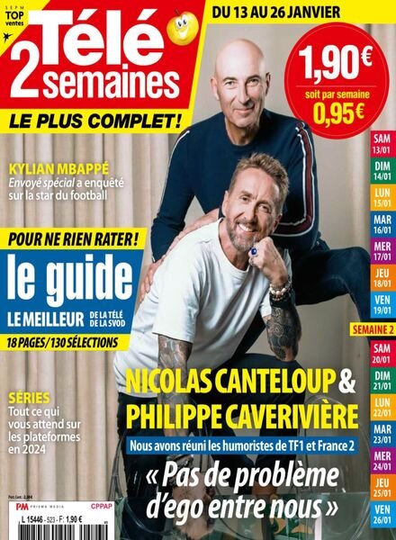 Tele 2 Semaines – 13 Janvier 2024 Cover