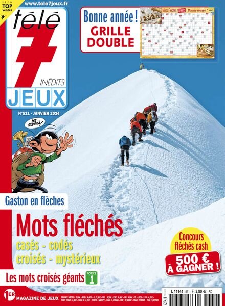 Tele 7 Jeux – Janvier 2024 Cover