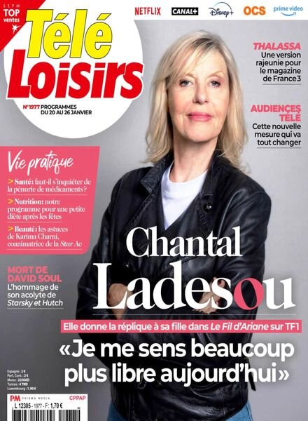 Tele Loisirs – 15 Janvier 2024 Cover