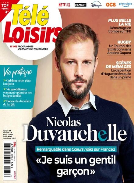 Tele Loisirs – 22 Janvier 2024 Cover