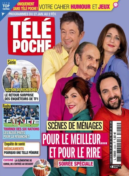 Tele Poche – 22 Janvier 2024 Cover