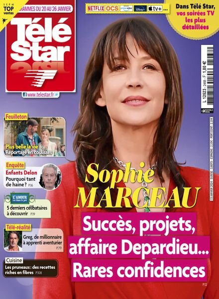 Tele Star – 15 Janvier 2024 Cover