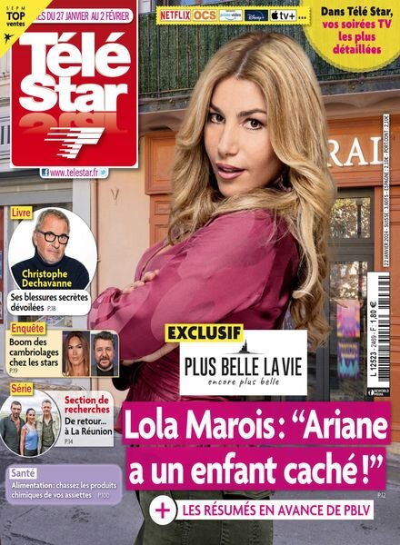 Tele Star – 22 Janvier 2024 Cover