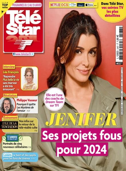 Tele Star – 9 Janvier 2024 Cover