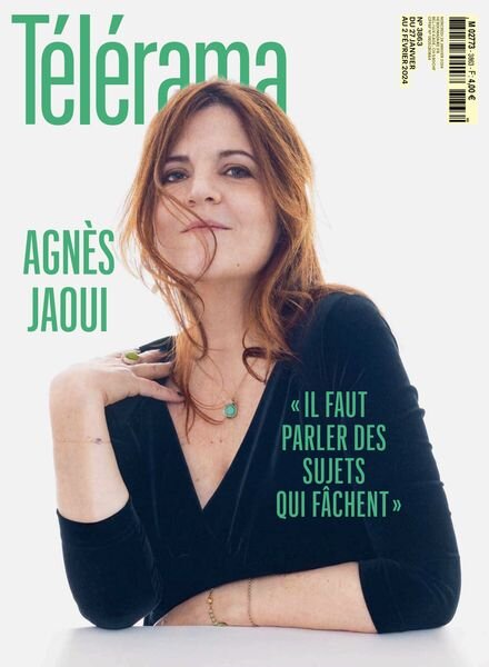 Telerama Magazine – 24 Janvier 2024 Cover