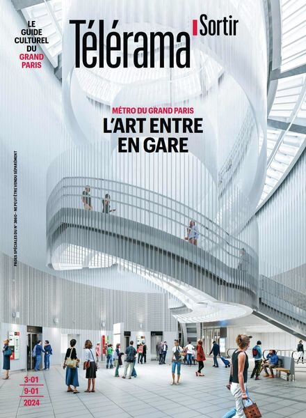 Telerama Sortir – 3 Janvier 2024 Cover