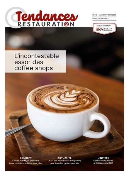 Tendances Restauration – Janvier-Fevrier 2024 Cover