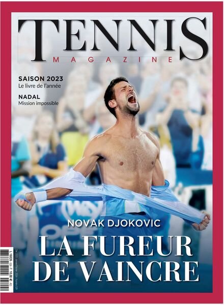 Tennis Magazine – Decembre 2023 – Fevrier 2024 Cover