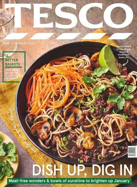 Tesco Magazine – January 2024 Cover