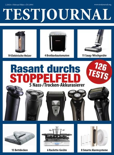 TestJournal – Februar-Marz 2024 Cover