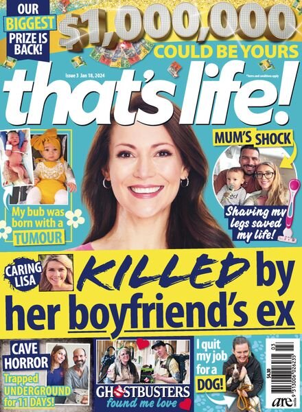 that’s life! Australia – Issue 3 – January 18 2024 Cover