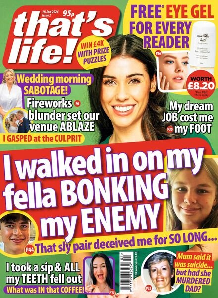 that’s life! UK – 18 January 2024 Cover