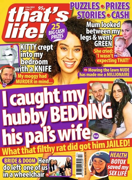 that’s life! UK – 4 January 2024 Cover