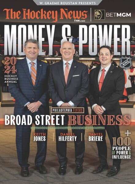 The Hockey News – Money & Power 2024 Cover