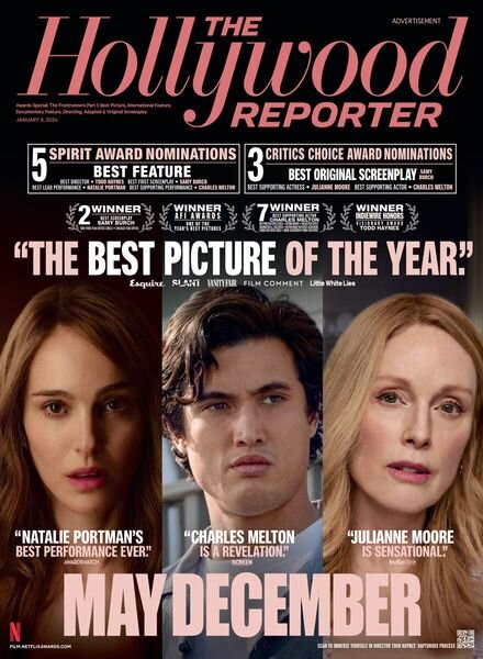 The Hollywood Reporter – Awards Special 1A – January 8 2024 Cover