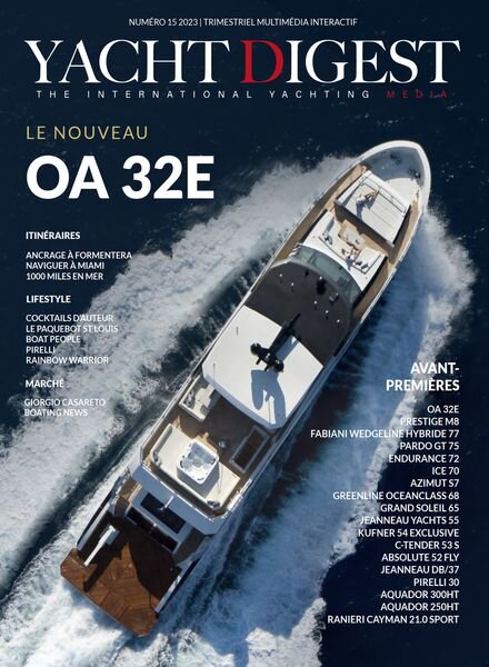 The International Yachting Media Digest edition Francaise N15 – Avril 2023 Cover