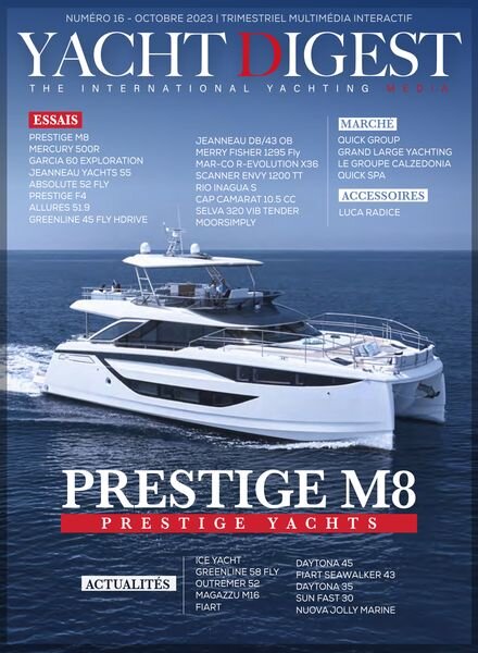 The International Yachting Media Digest edition Francaise N16 – Octobre 2023 Cover