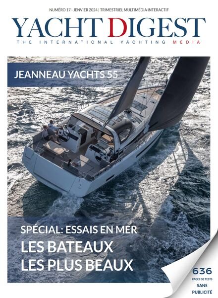 The International Yachting Media Digest edition Francaise N17 – Janvier 2024 Cover