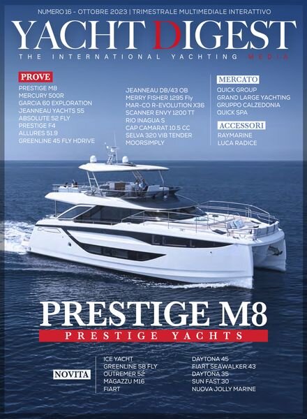 The International Yachting Media Digest Edizione Italiana N16 – Ottobre 2023 Cover