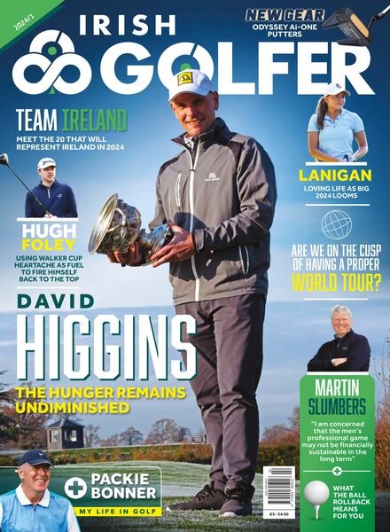 The Irish Golfer Magazine – January 2024 Cover