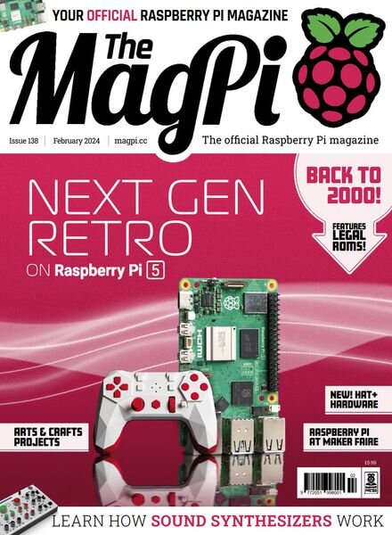 The MagPi – Issue 138 – February 2024 Cover