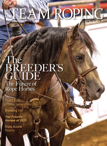 The Team Roping Journal – January 2024 Cover