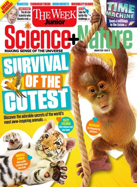 The Week Junior Science+Nature UK – January 2024 Cover