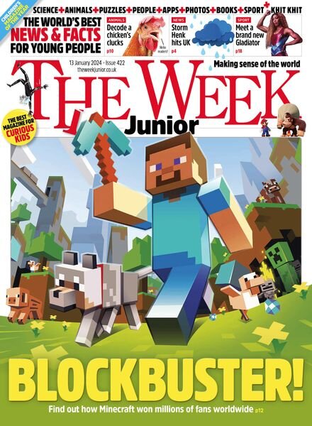The Week Junior UK – Issue 422 – 13 January 2024 Cover