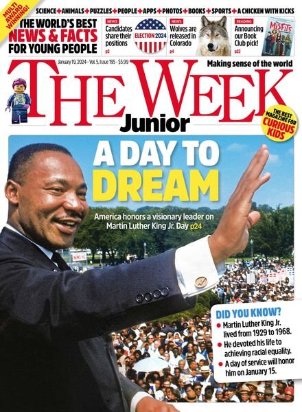 The Week Junior USA – Issue 195 – January 19 2024 Cover