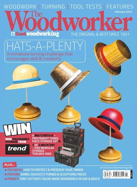 The Woodworker & Woodturner – February 2024 Cover