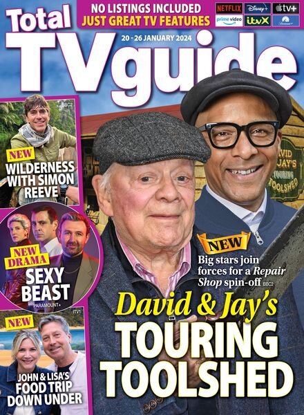 Total TV Guide – Issue 4 – 20 January 2024 Cover