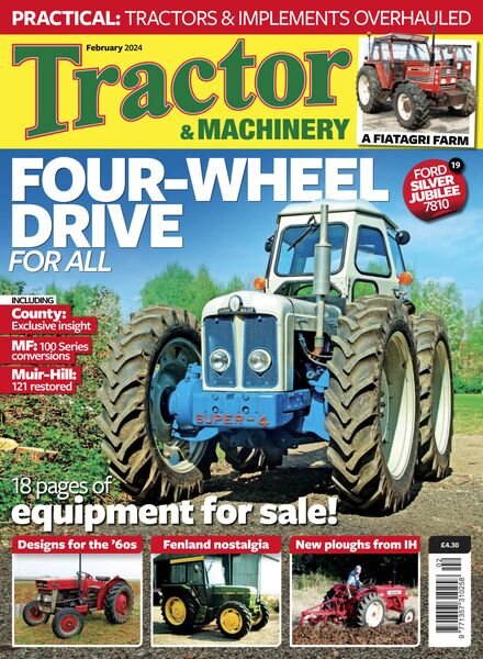 Tractor & Machinery – February 2024 Cover