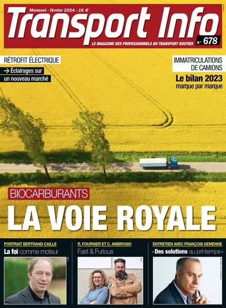 Transport Info – Fevrier 2024 Cover