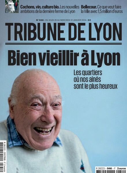 Tribune de Lyon – 25 Janvier 2024 Cover