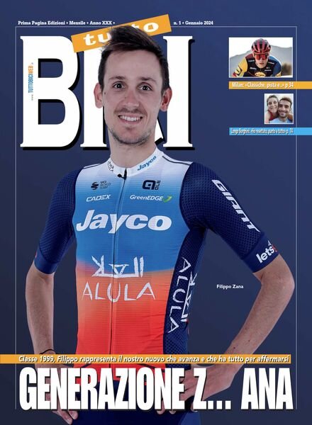 TuttoBici – Gennaio 2024 Cover