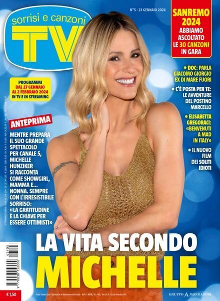 TV Sorrisi e Canzoni – 23 Gennaio 2024 Cover