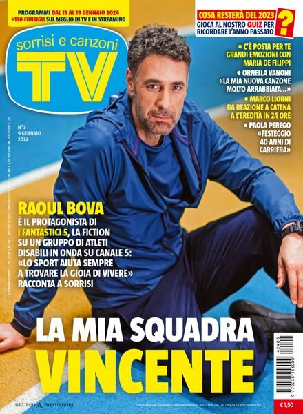 TV Sorrisi e Canzoni – 9 Gennaio 2024 Cover