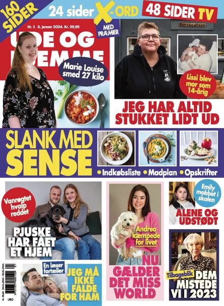 Ude og Hjemme – Uge 1 – 3 Januar 2024 Cover