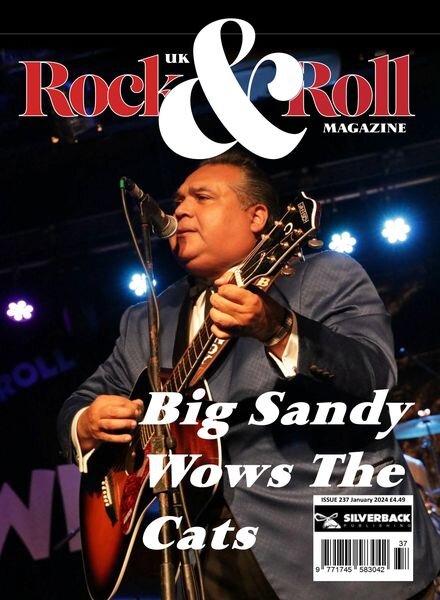 UK Rock & Roll Magazine – Issue 237 – January 2024 Cover
