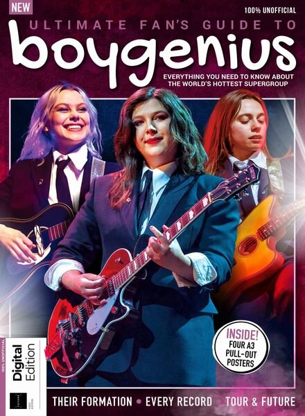 Ultimate Fan’s Guide To Boygenius – 1st Edition – 25 January 2024 Cover