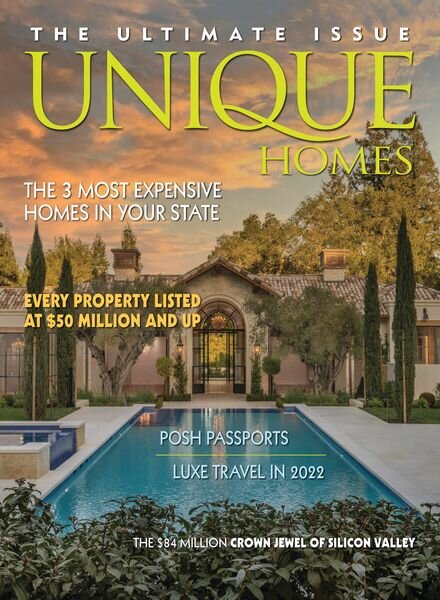 Unique Homes – Ultimate 2022 Cover