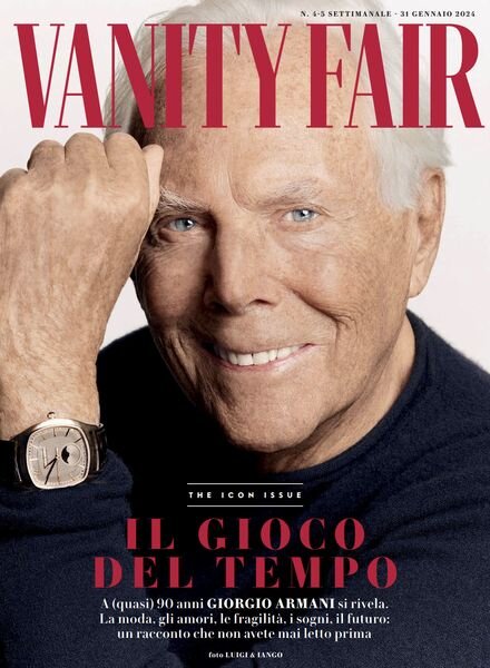Vanity Fair Italia – 31 Gennaio 2024 Cover